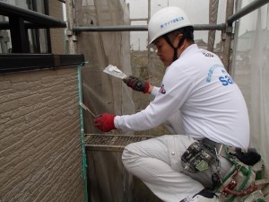 さいたま市,さいたま市塗り替え,一般住宅,家塗り替え,埼玉県,塗り替え,外壁塗装,外壁サイディング塗装,遮断熱塗料ガイナ