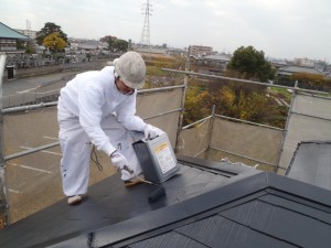 さいたま市,さいたま市塗り替え,一般住宅,家塗り替え,埼玉県,千葉県塗り替え,外壁塗装,外壁サイディング塗装,遮断熱塗料ガイナ