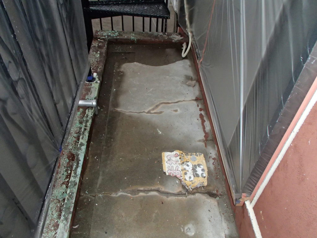 さいたま市中央区上落合　屋上防水修繕工事　サイワ塗装工業