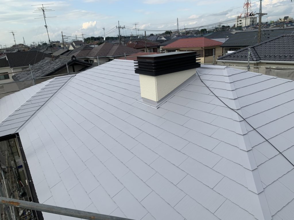 屋根塗装　日本ペイント　サーモアイ　さいたま市西区