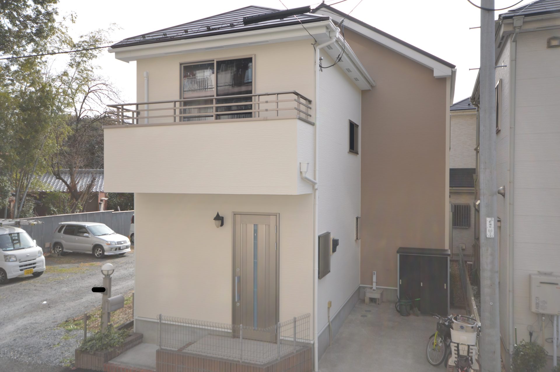 埼玉県さいたま市見沼区K様邸 防露効果も発揮します！！GAINA外壁塗装 