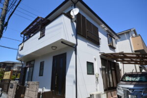 さいたま市　塗装　フッソ　外壁塗装