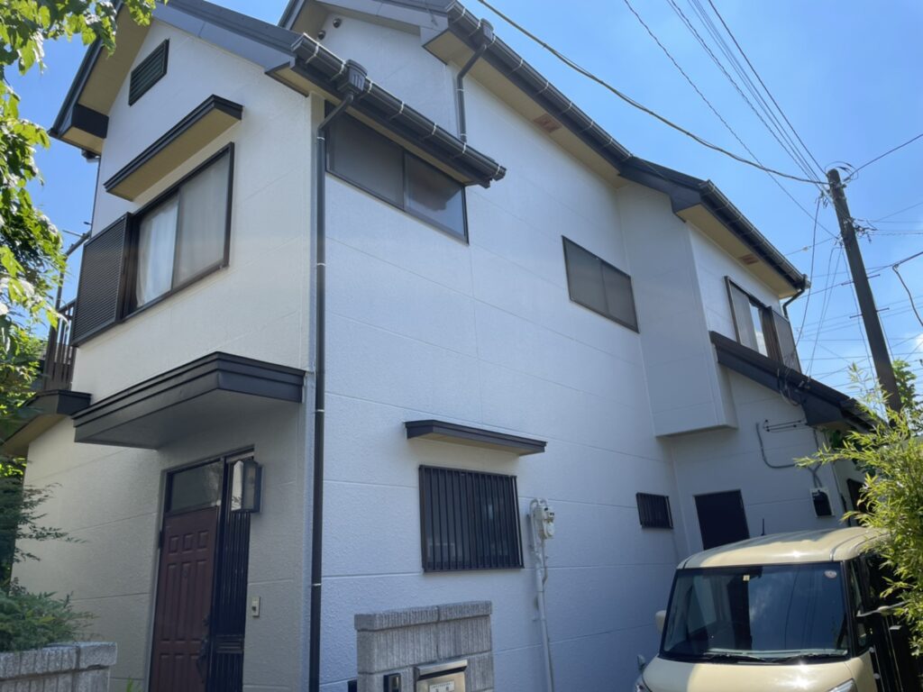 住宅塗装　日本ペインt　パーフェクトトップ
