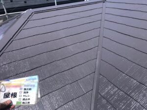 屋根塗装　施工後　塗り替え後　さいたま市　塗装　外壁　