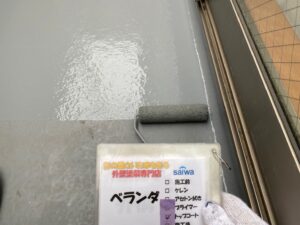 FRPトップコート　防水　アパート防水工事