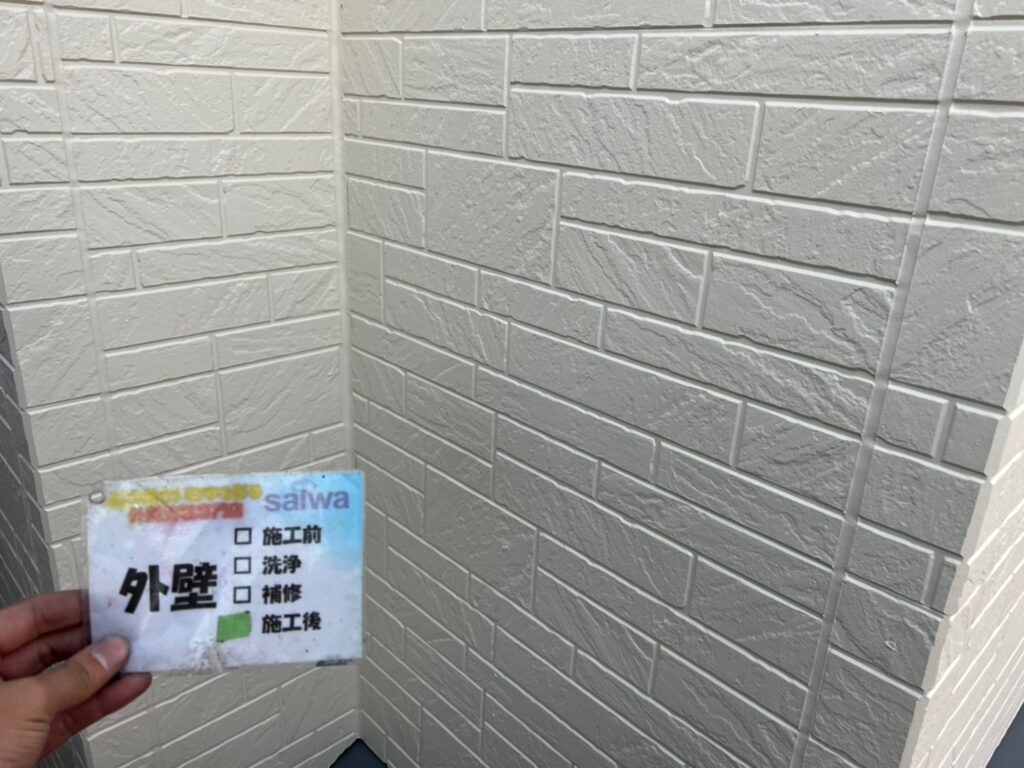 外壁塗装　自社施工　埼玉県　上尾市