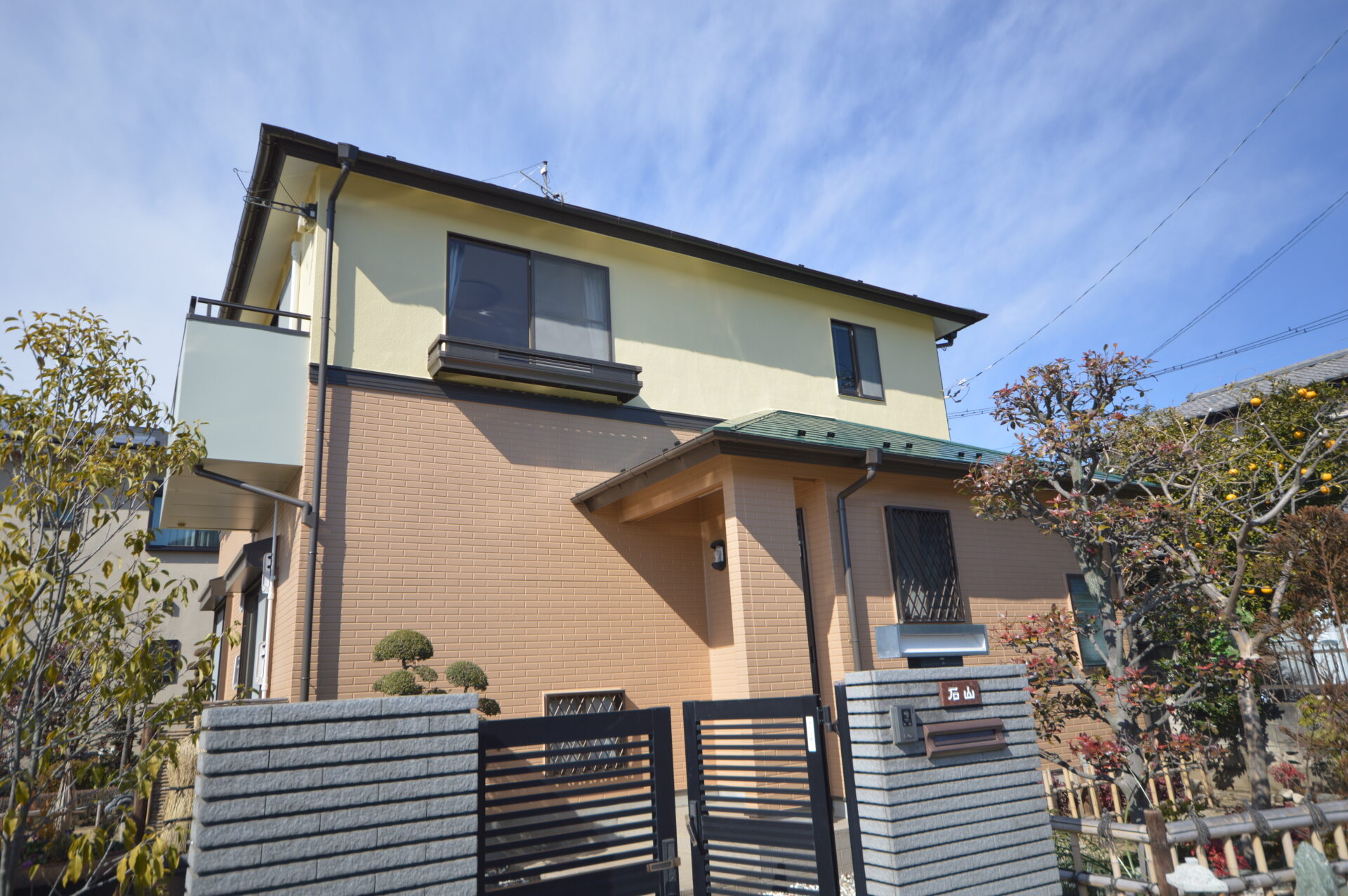埼玉県さいたま市西区三橋I様邸 三色仕上げでお洒落な外観に仕上がり