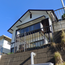 埼玉県さいたま市　サイワ塗装　外壁　屋根　アパート　賃貸　塗装　塗り替え　施工後　全景