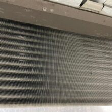 さいたま市　熱交換器　エアコン掃除　綺麗