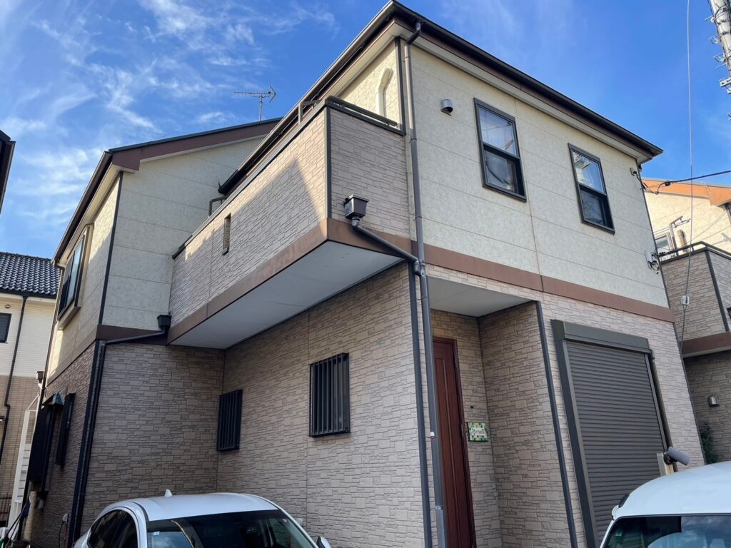 さいたま市西区にある築15年住宅の外壁塗装前