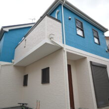 さいたま市西区で屋根・外壁塗装を行った住宅の施工後全景