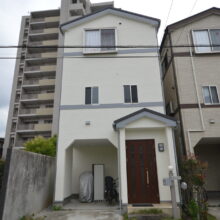 さいたま市北区 外壁塗装・屋根リフォーム 施工後（正面）全景