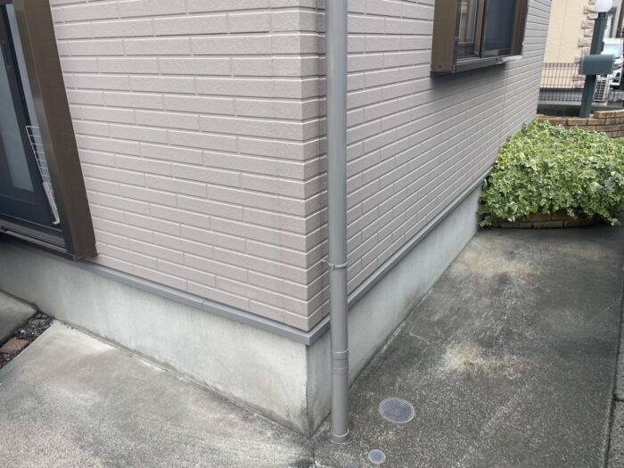 塗装で美しく仕上げた外壁補修後の様子｜さいたま市の外壁補修・雨樋修理施工事例