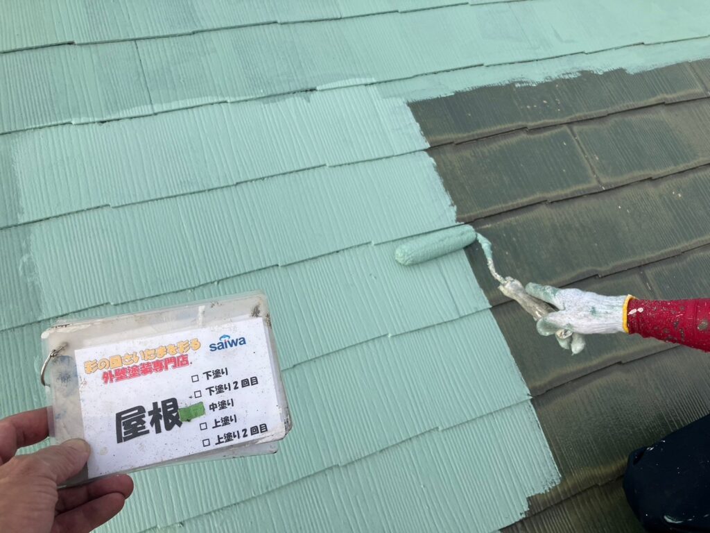 GAINA塗料の中塗り工程 高品質仕上げに向けた施工