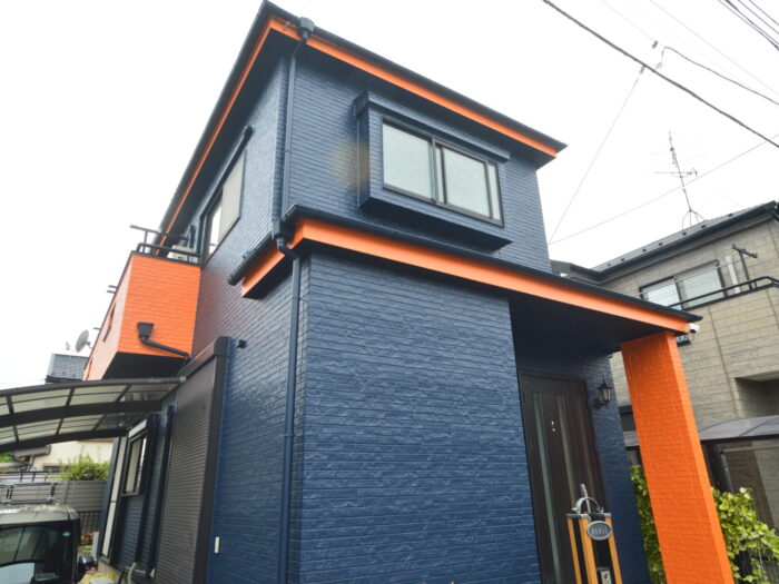 屋根外壁塗装で美観と防水性を回復した住宅全景 さいたま市 高品質塗装施工事例